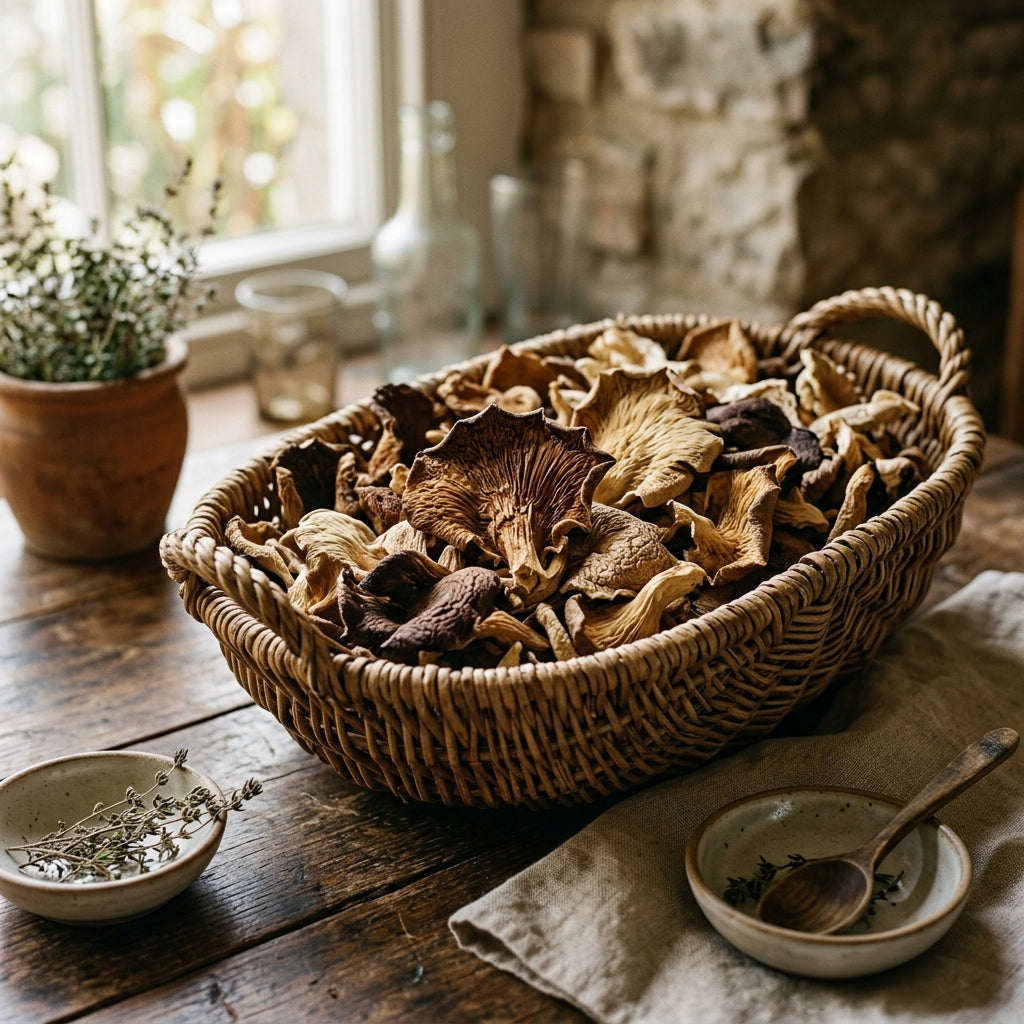 Prakriti Sun-Dried Oyster Mushrooms